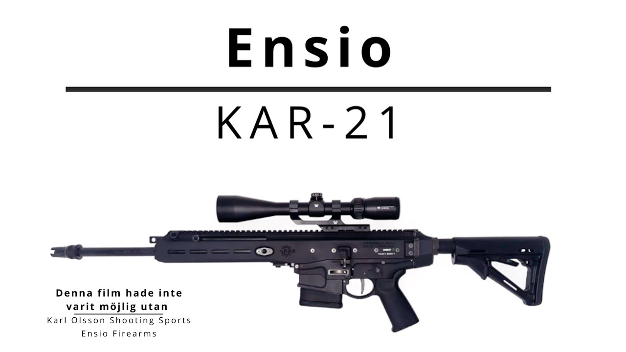 Ensio KAR-21 - Finlänsk Sisu på skjutbanan