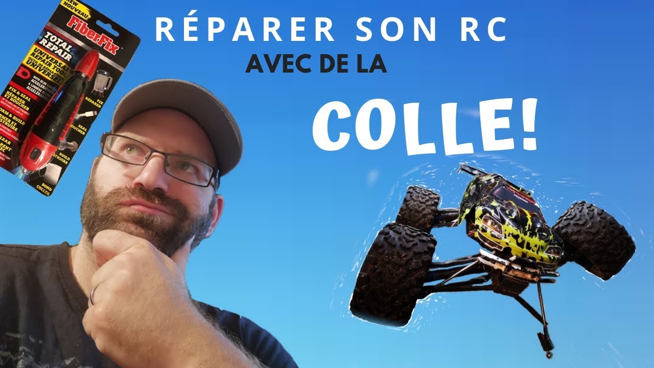 RÉPARER SON RC AVEC DE LA COLLE