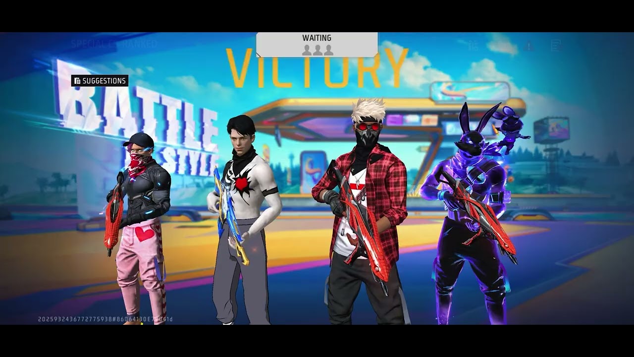 Free Fire CS rank Push Gameplay 
