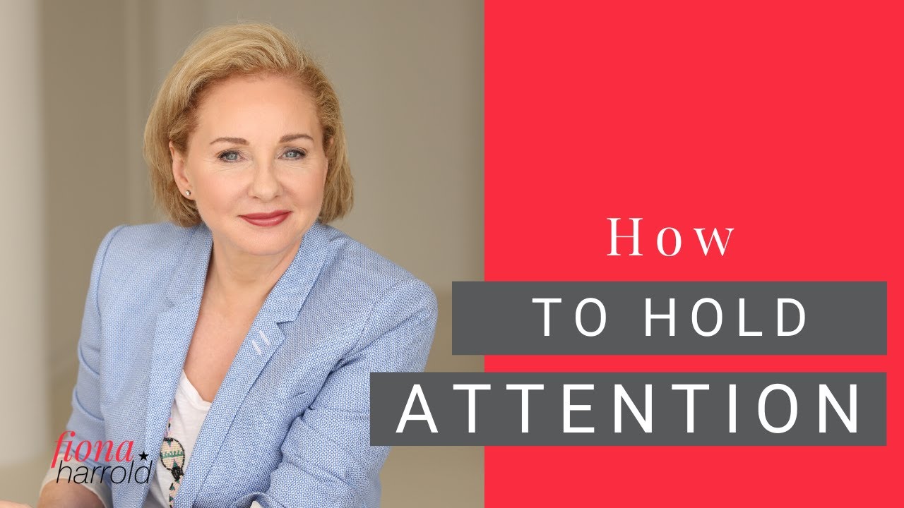 HOW TO HOLD ATTENTION - The challenge you face when writing your book!