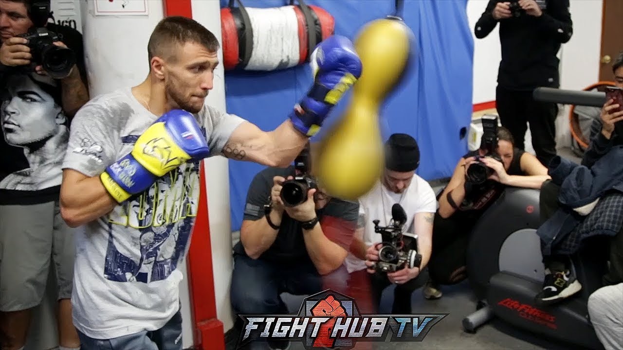 VASYL LOMACHENKO' S FULL WORKOUT 3 DAYS AWAY FROM GUILLERMO RIGONDEAUX FIGHT