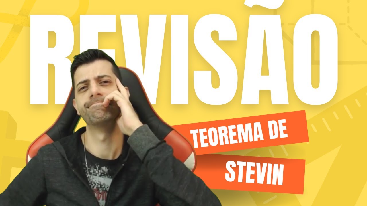 Teorema de Stevin | Como funciona? | Prof. Gabs