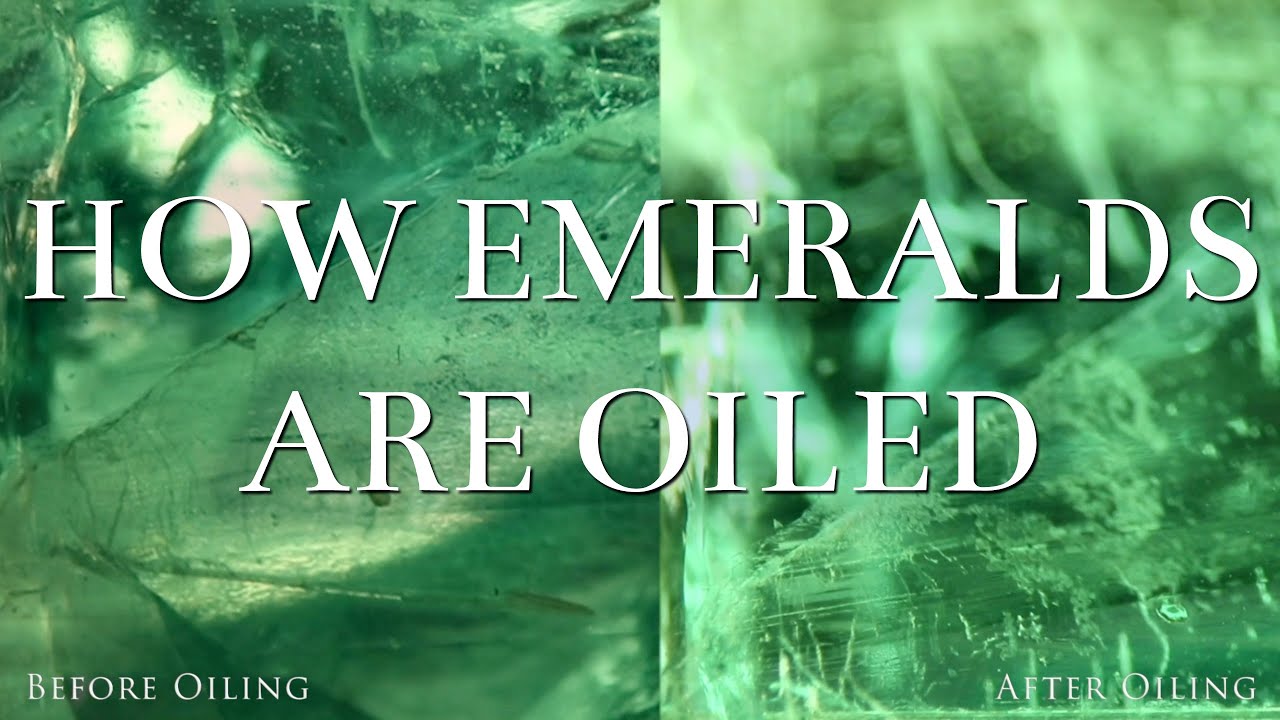 How Emeralds Are Oiled