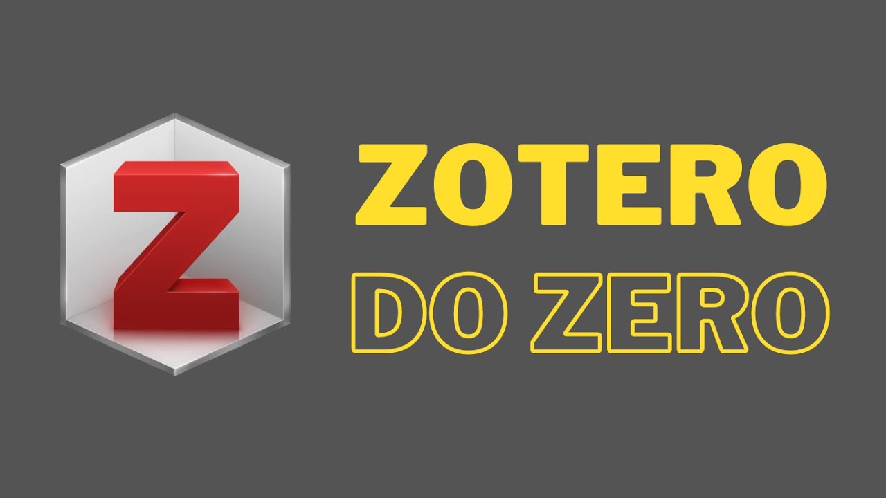00   Curso Zotero - Lançamento - Para que serve o Zotero