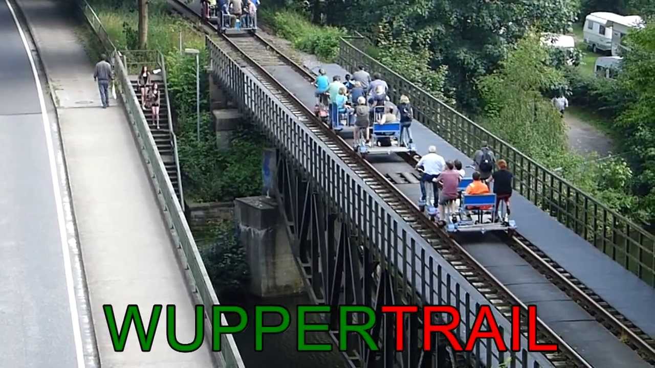Wuppertrail - Mit Draisinen entlang der Wupper.