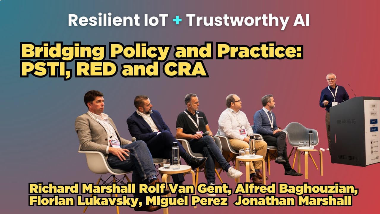 4 Panel Session - Bridging Policy and Practice  PSTI, RED and CRA
