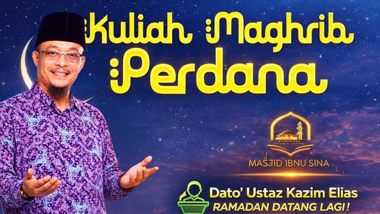 Ramadhan Datang Lagi I Ustaz Kazim Elias 