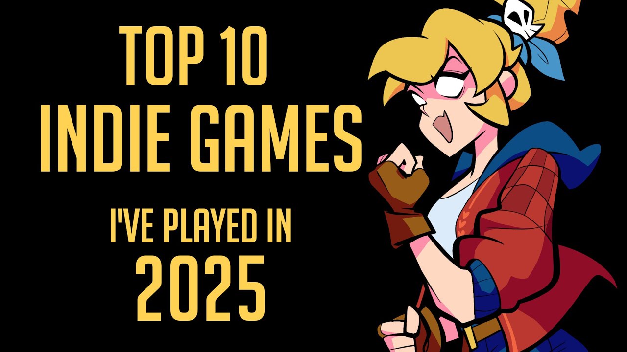 Топ-10 инди-игр, в которые я играл в 2025 году.