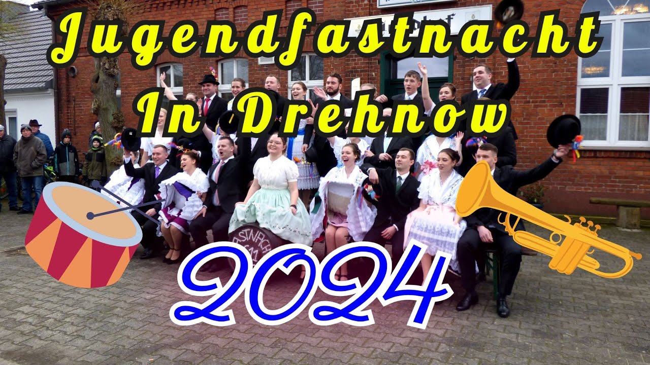 Jugendfastnacht in Drehnow / 2024 🥁🎷 #brauch #tradition