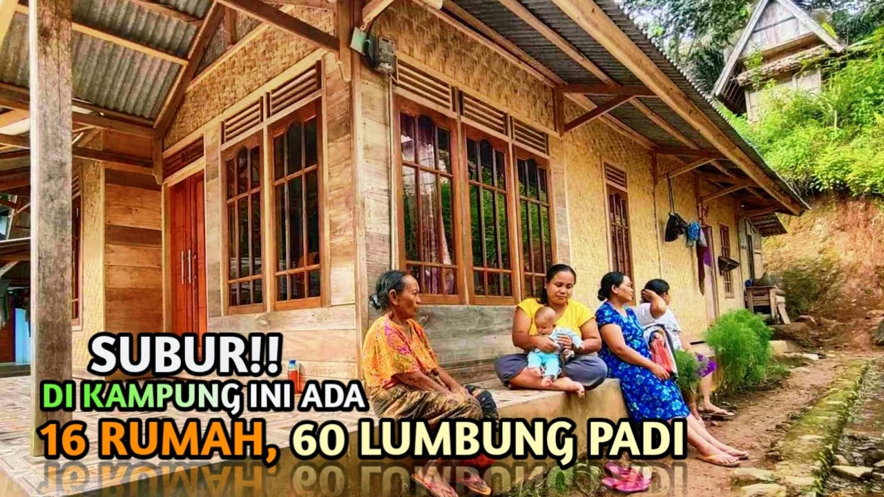 Kampung Yang indah Subur Dengan Air Pegunungan || Sorandil