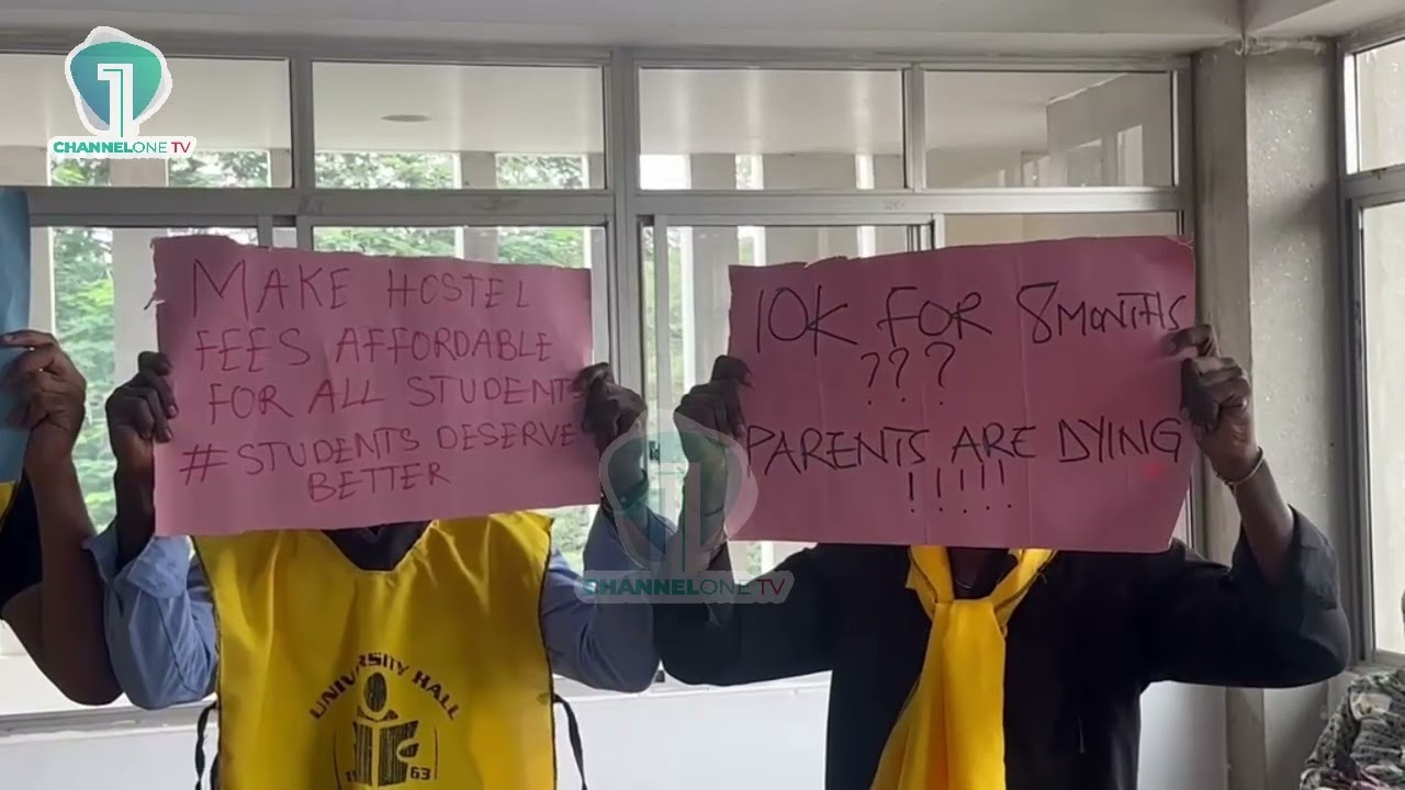 KNUST Students Protest Rising Hostel Costs as Opare-Addo Promises Action