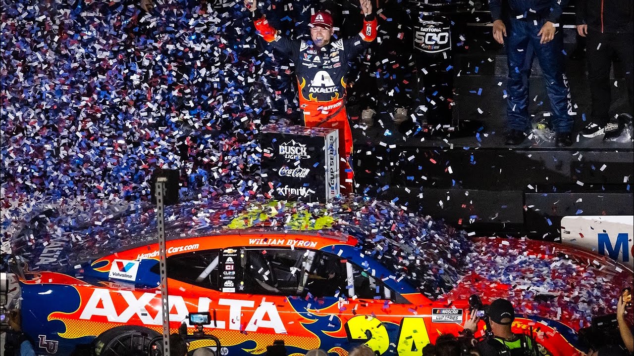 ALL OF WILLIAM BYRON CUP SERIES WINS UPDATED