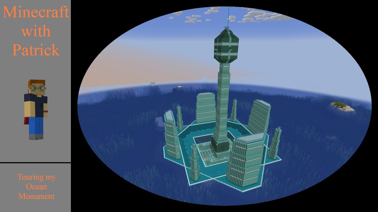 Touring My Minecraft Ocean Monument