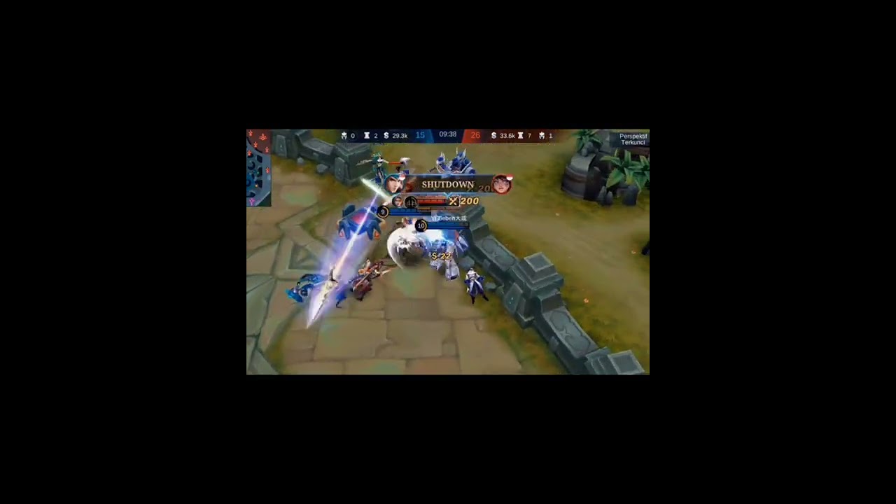 Update Zilong Tersakiti 1X Skill Mati || mobile legends