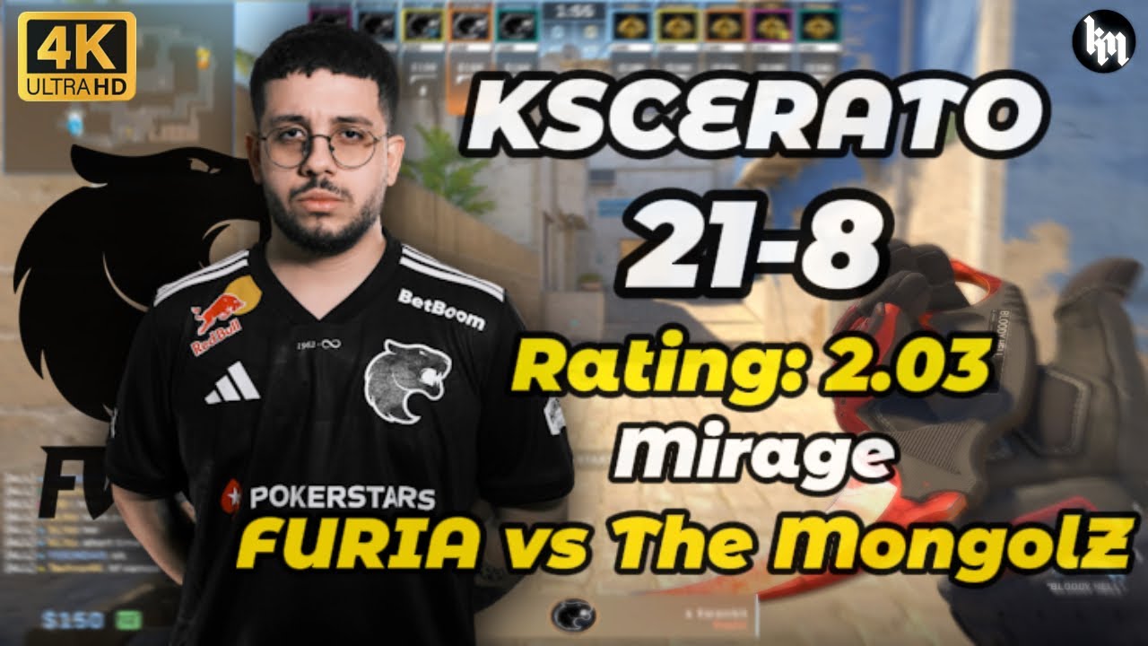 KSCERATO (21-8) FURIA vs The MongolZ (Mirage) | IEM Chengdu 2025 