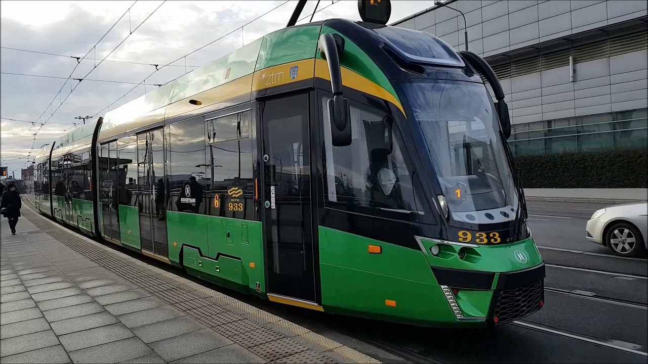 Tramwaje w Poznaniu 17.12.2019r.