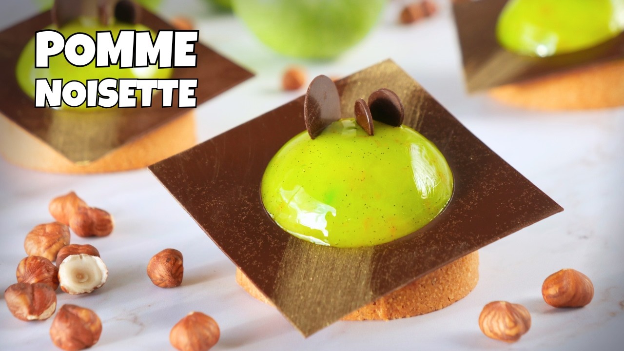Les TARTELETTES POMME NOISETTE - Petite TARTE AUX POMMES façon Thierry BAMAS