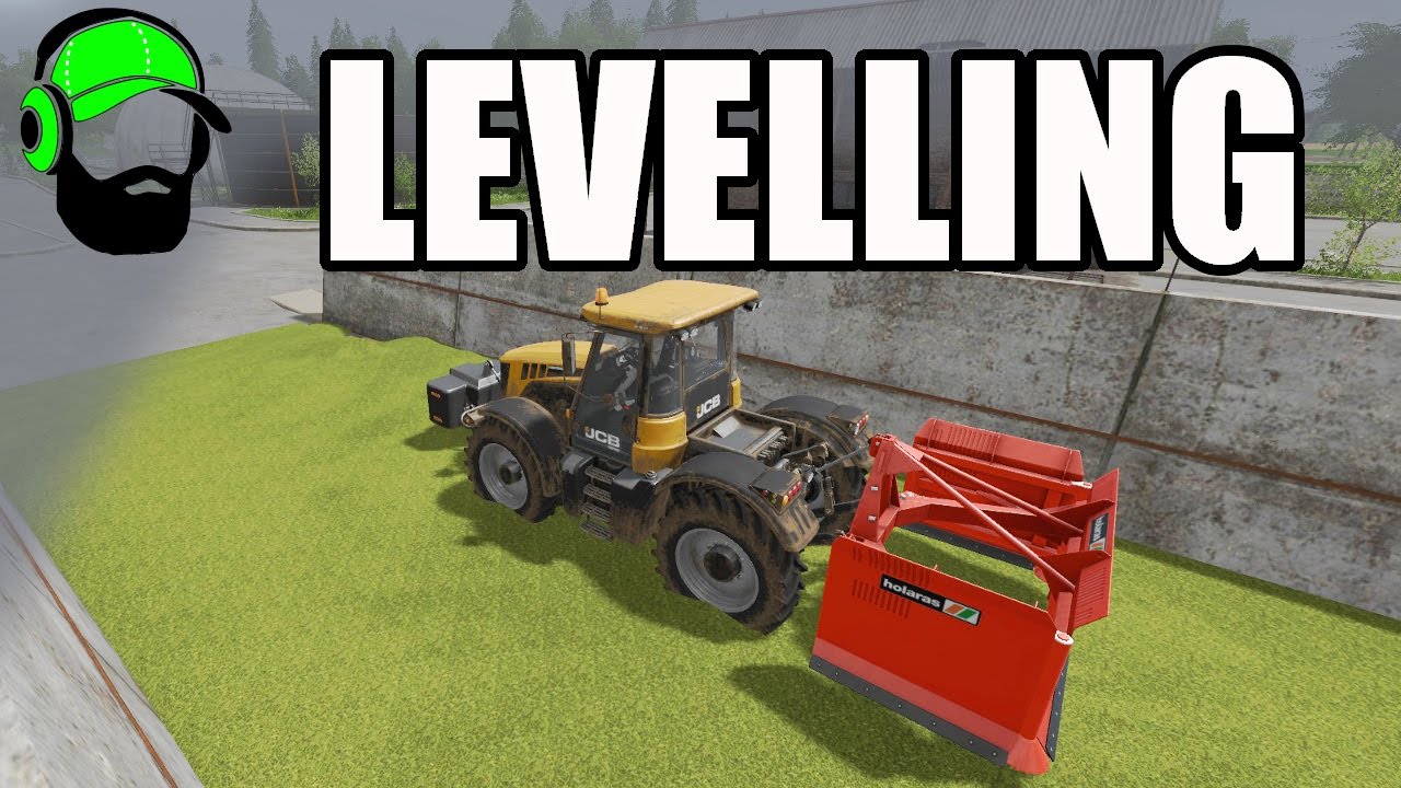 Farming Simulator 17 Courseplay Tutorial -How to use levelling mode -#FS17