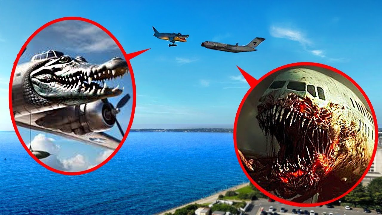 ДРОН НАБЛЮДАЕТ ЗА ВСЕХ PLANE EATER И BOMBARDINO CROCODILO БОРЬБА В РЕАЛЬНОЙ ЖИЗНИ!