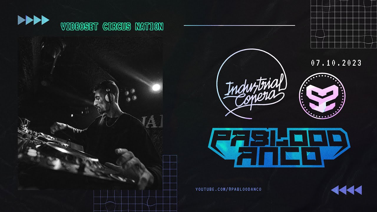 PABLOOD ANCO | Terror Bass 2024 [INDUSTRIAL COPERA] (Drum&Bass 360º Videoset)