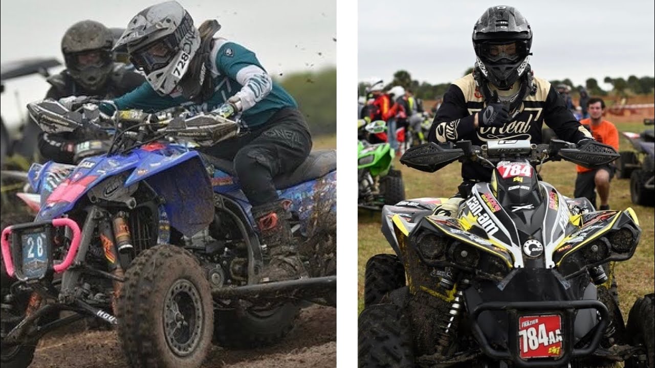Brandon mixing it up with xc1 and xc2 riders at the snake river Ftr race!!