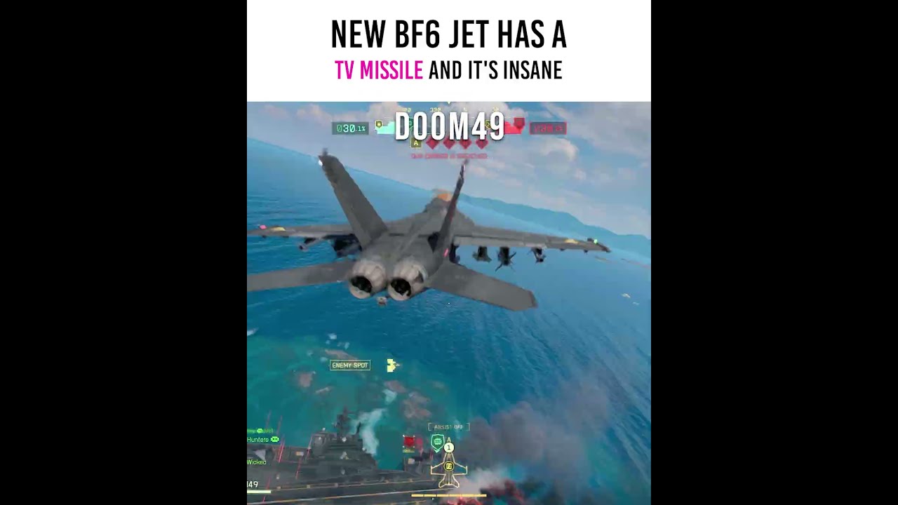 🧐NEW BF6 Jet Has A TV Missile And It's INSANE