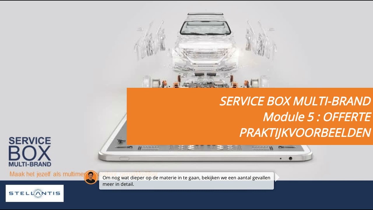 Service Box Multi-Brand - OFFERTE (module 5)