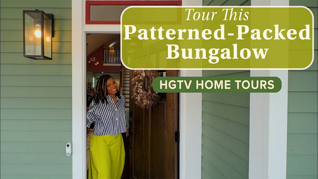 Inside Interior Designer Amber Guyton&rsquo;s Color‑Filled Bungalow | HGTV Home Tours