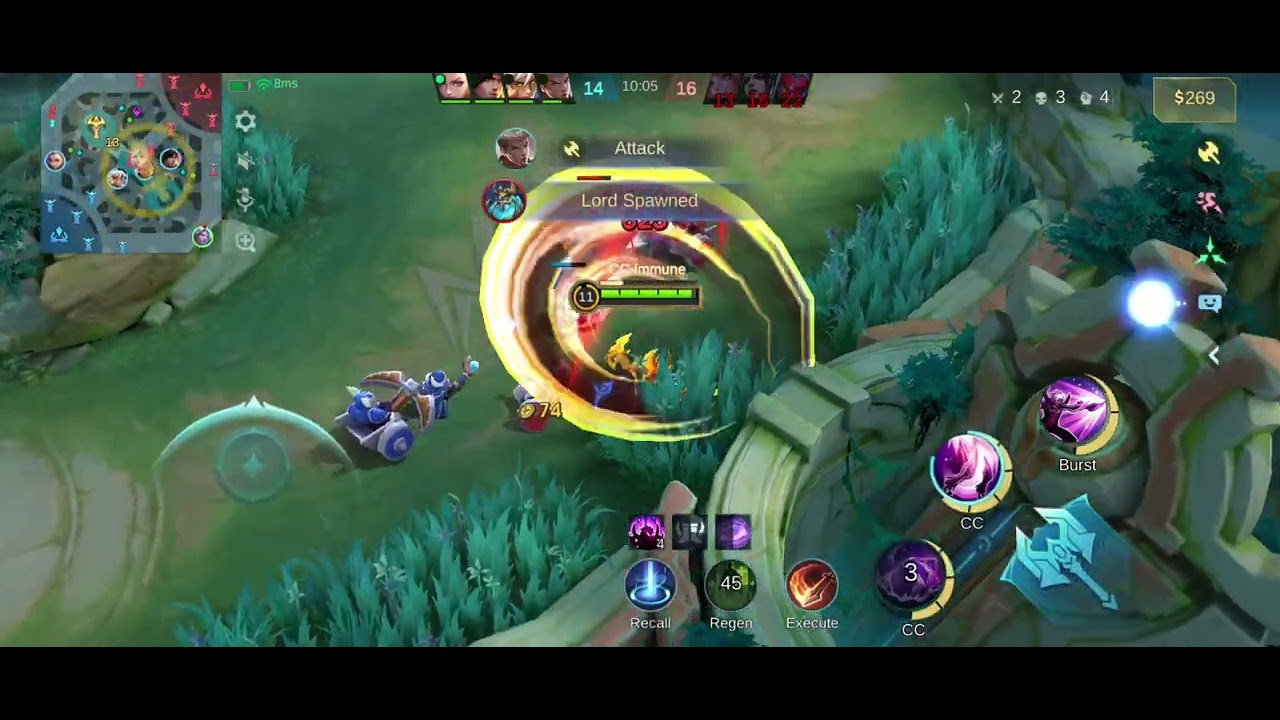MOBILE LEGENDS BANG BANG GAME PLAY VIDEO.....