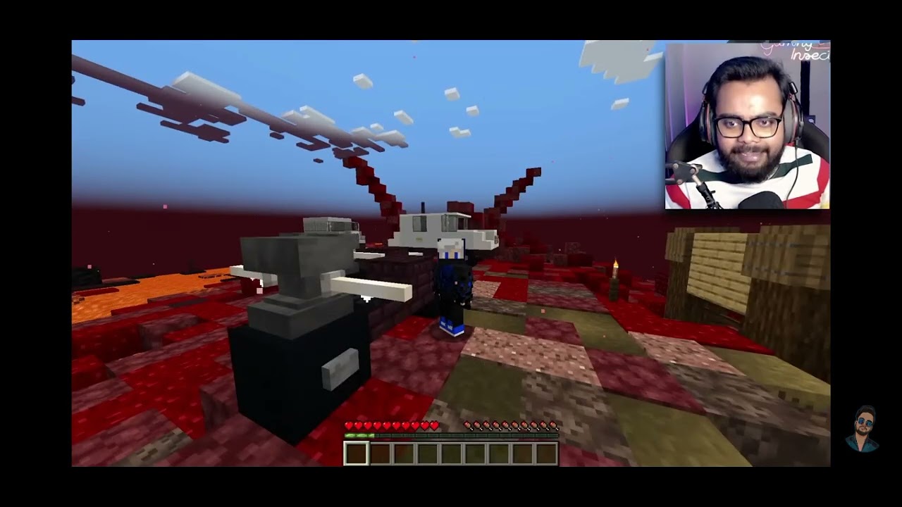 😎 Minecraft manhunt with my girlfriend but I become gojo satro