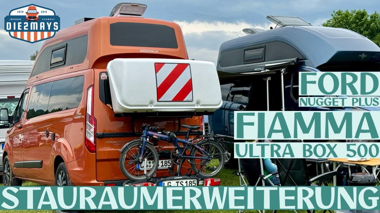 Fiamma Ultra Box 500 | Stauraumerweiterung für unseren Ford Nugget Plus | Hässlich aber praktisch 🤣
