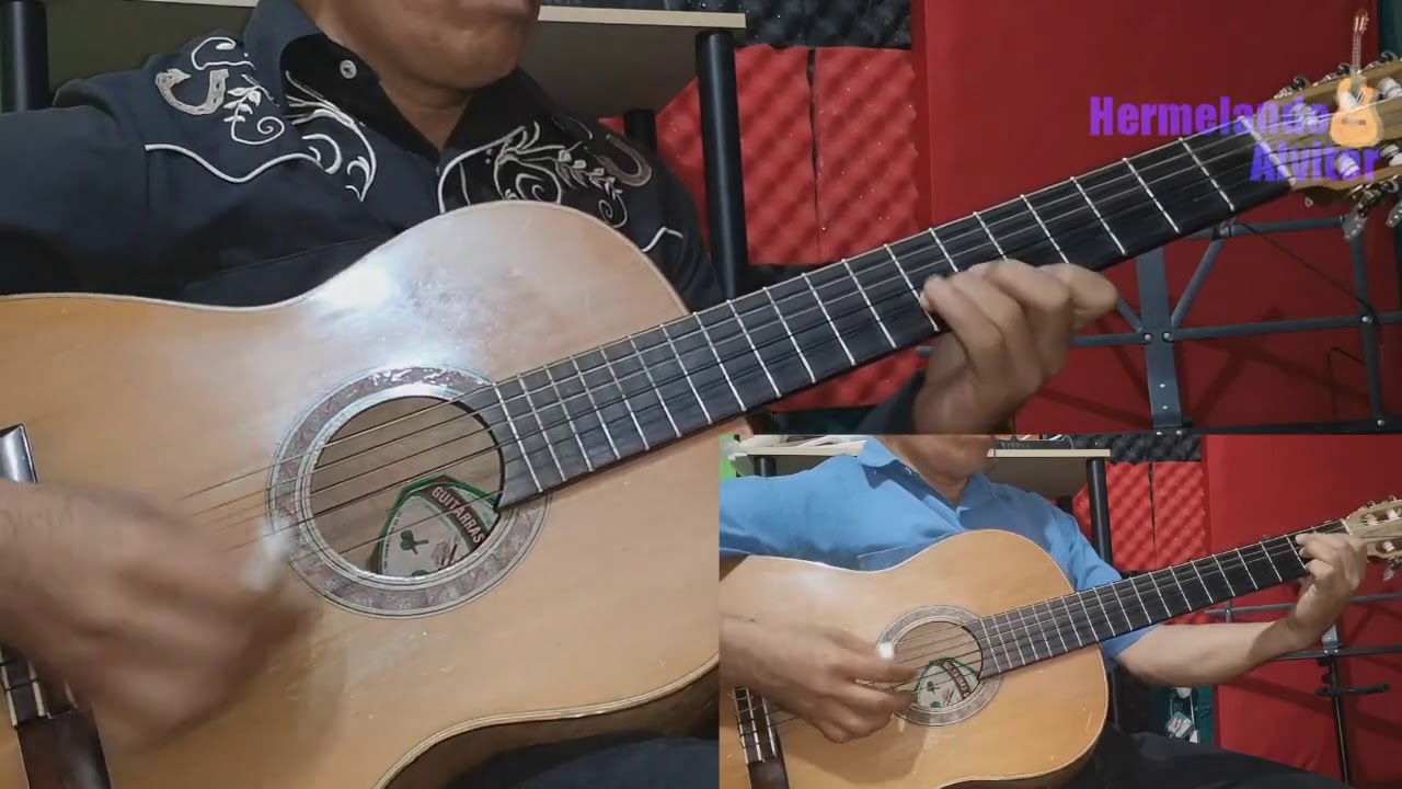 Un día a la vez instrumental - Requinto y guitarra - One day at a time - Hermelando Alvíter