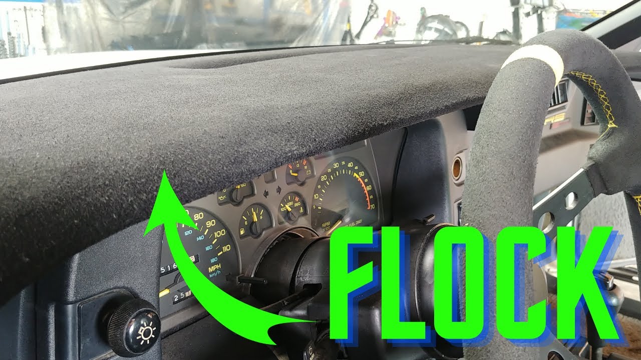 Flocking How To Flock a Dash Pad  (82-92 Camaro/Firebird)