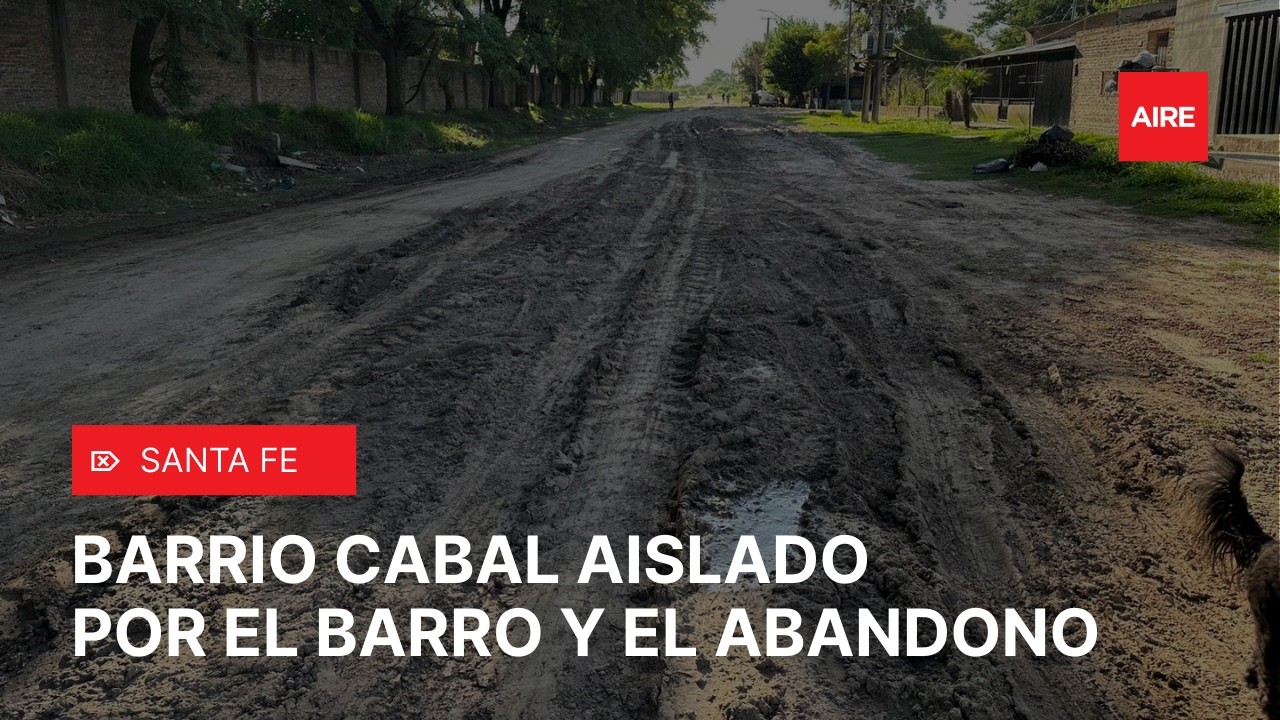 Vecinos de barrio Cabal reclaman arreglo urgente de calle Estado de Israel