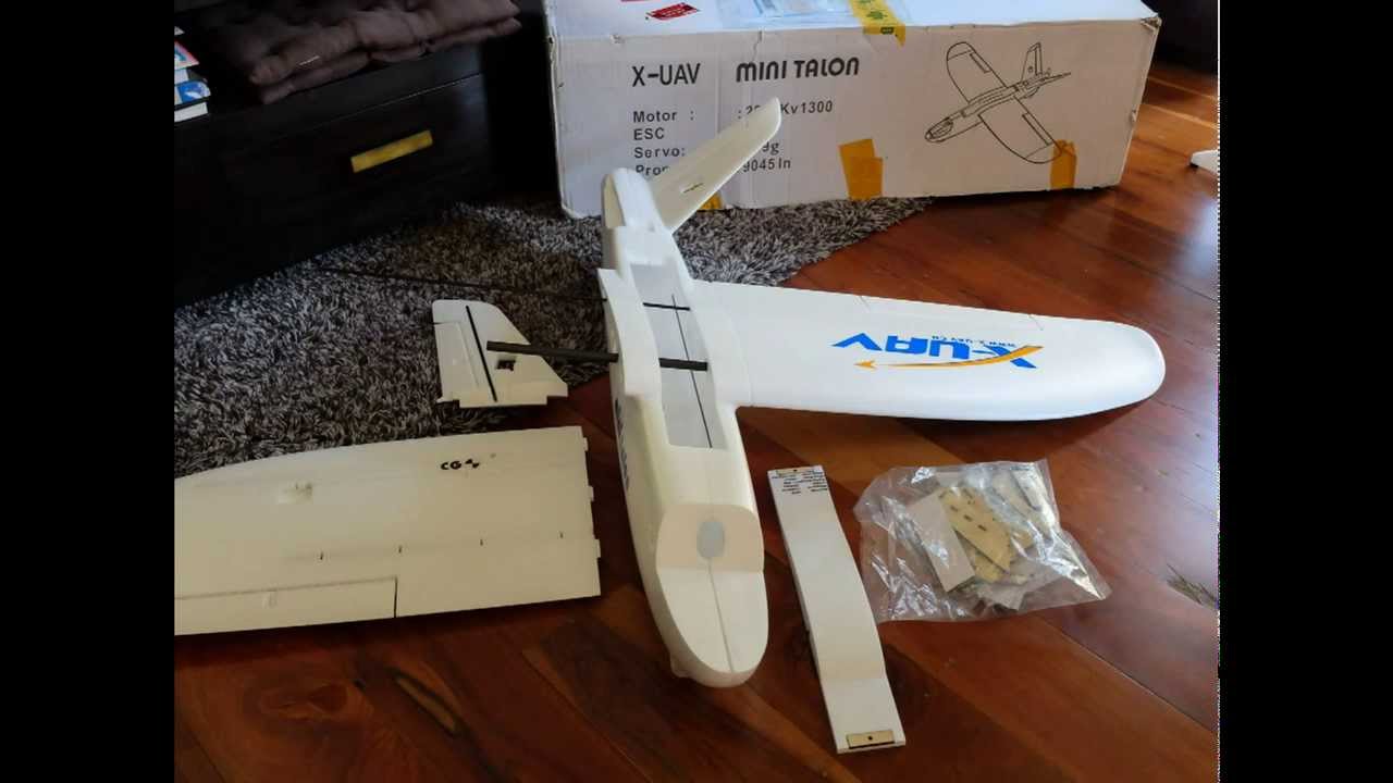 X-UAV Talon Mini unboxing (mini talon)