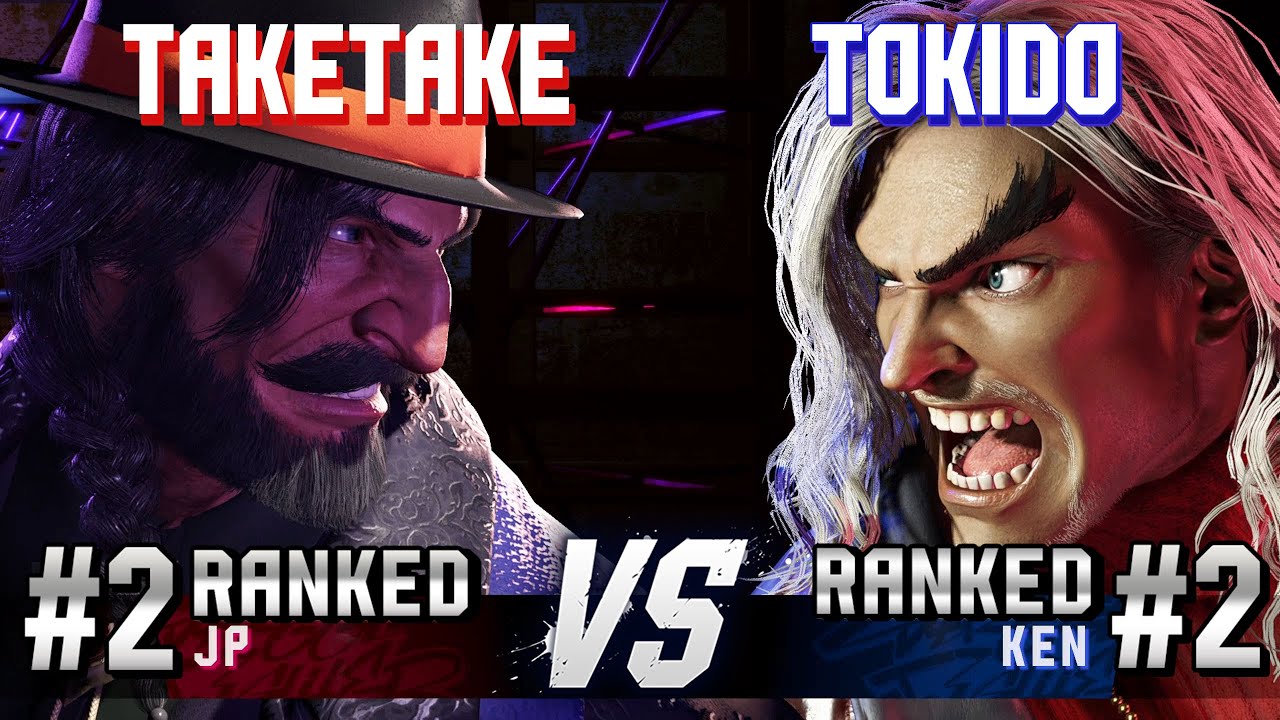 SF6 ▰ TAKETAKE-PIANO (#2 Ranked JP) vs TOKIDO (#2 Ranked Ken) ▰ High Level Gameplay