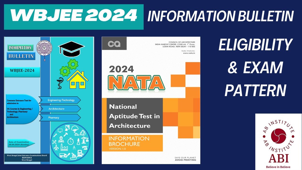WBJEE 2024 || WBJEE 2024 Information Bulletin || Exam Date || Syllabus. @AB_INSTITUTE