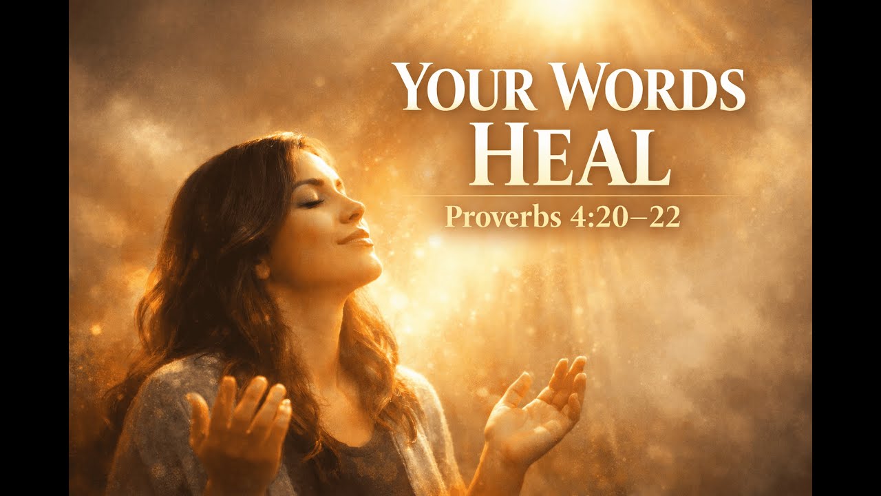 Your Words Are Life | Healing Worship Song (Proverbs 4:20–22)