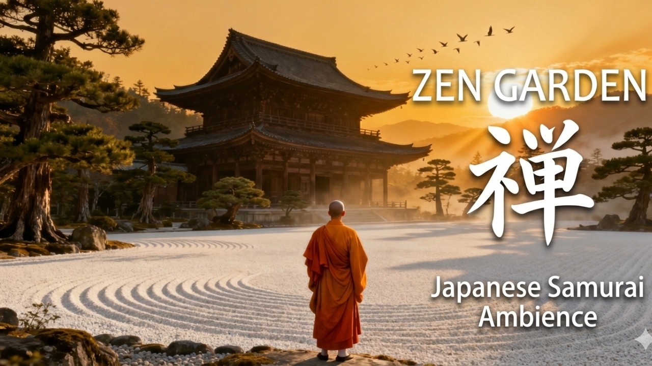 Eliminates All Negative Energy, Japanese Zen Garden, Increases Mental Focus ★ ZEN (禅)