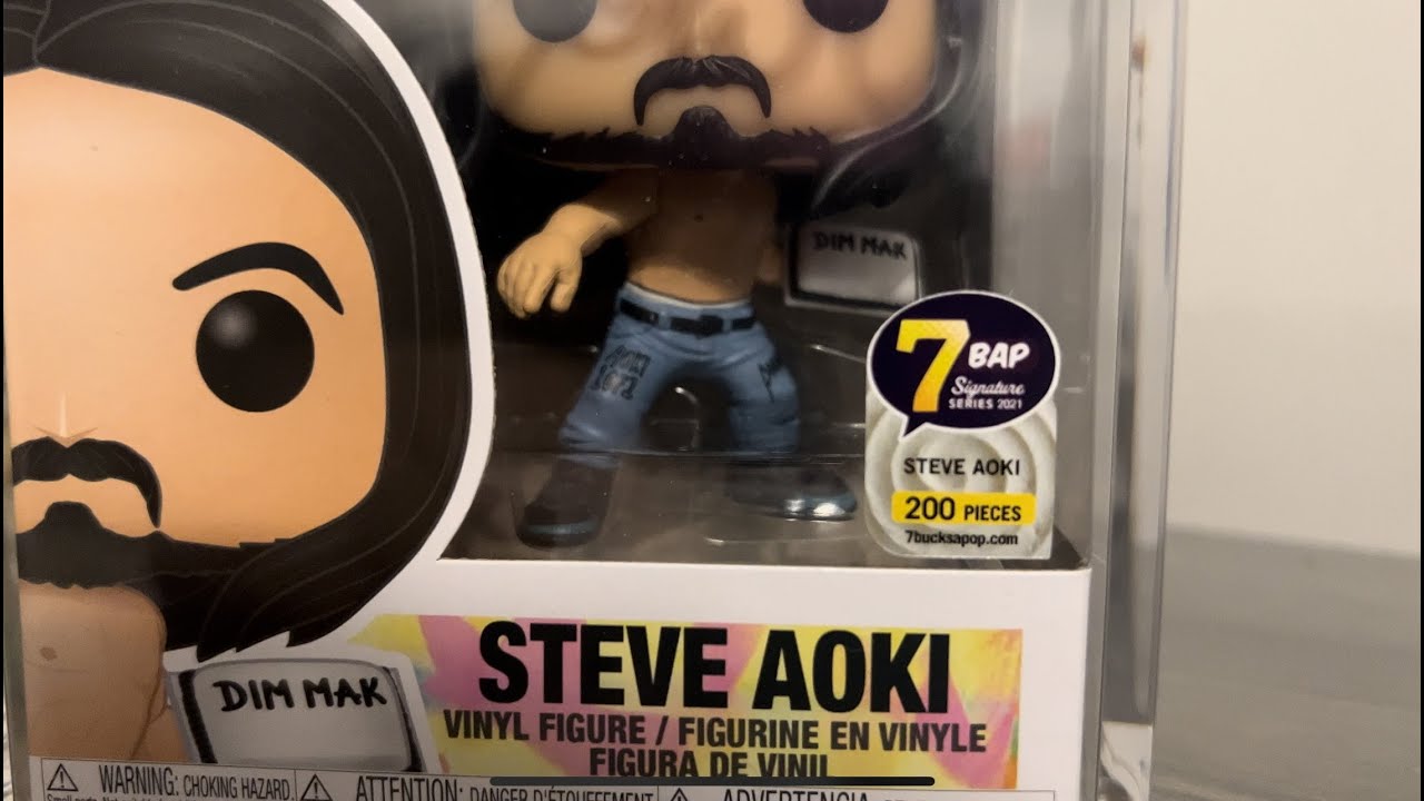 7 Bucks a Pop Signature Series Funko Pop (Steve Aoki) 7BAP
