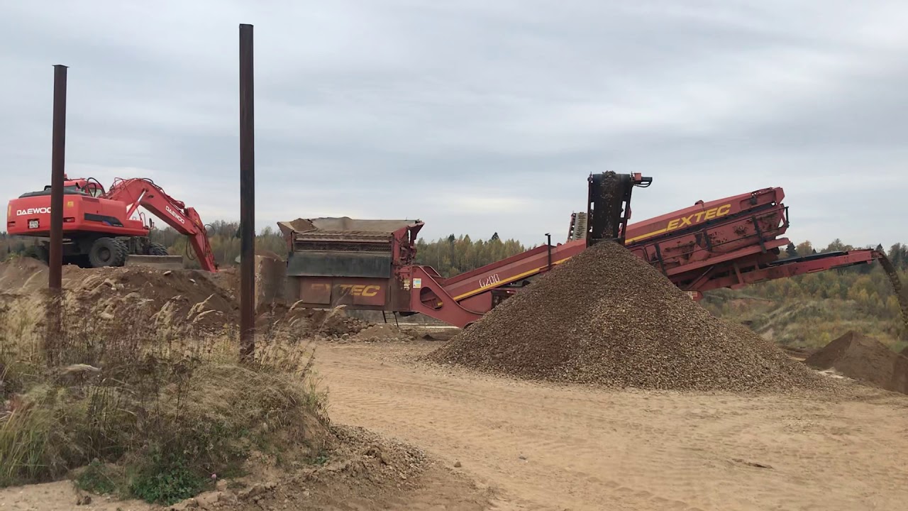 Мобильный грохот EXTEC S5