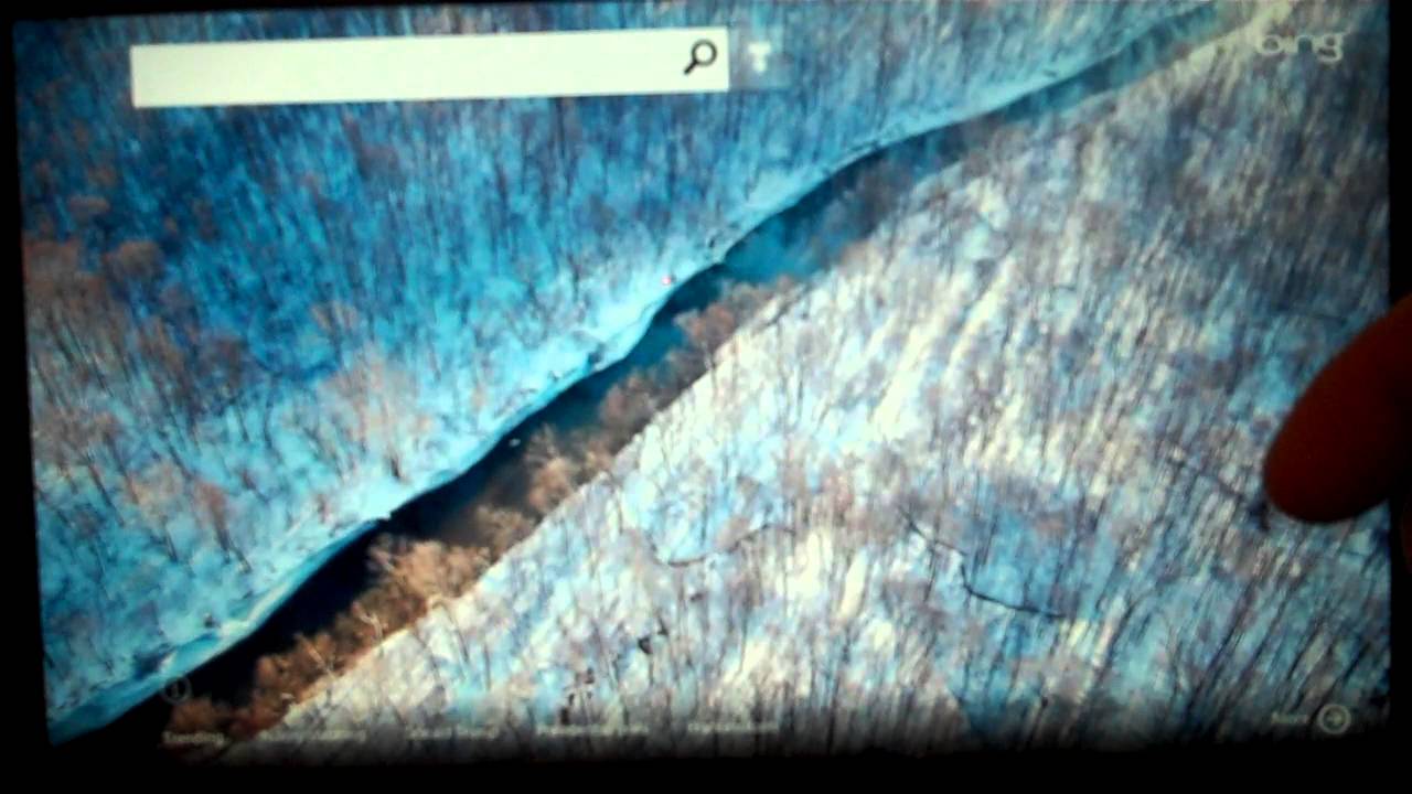 The Bing app review in the Microsoft Windows Surface Tablet