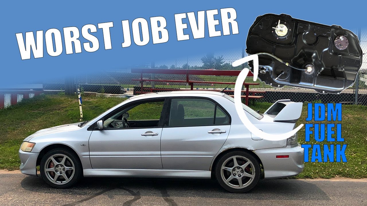 RUSTY EVO BUILD #12 - EVO Fuel Tank Removal