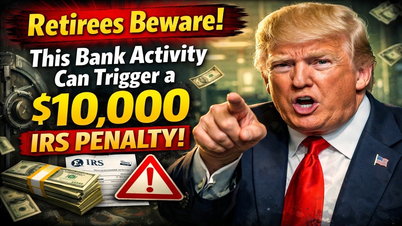 Retirees Beware: This Bank Activity Can Trigger a $10,000 IRS Penalty