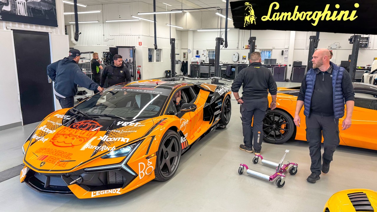 LAMBORGHINI REACTS TO MY BROKEN REVUELTO!