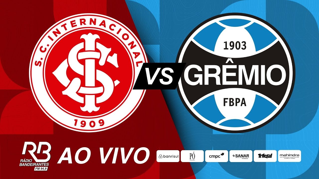 GRE-NAL 448: INTERNACIONAL  2 X 3 GR&Ecirc;MIO | R&Aacute;DIO BANDEIRANTES POA
