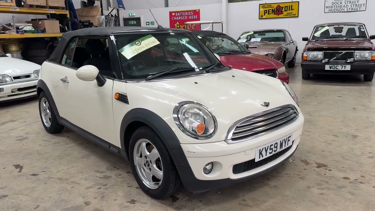 2009 MINI COOPER | MATHEWSONS CLASSIC CARS | AUCTION: 8, 9 & 10 OCTOBER 2025