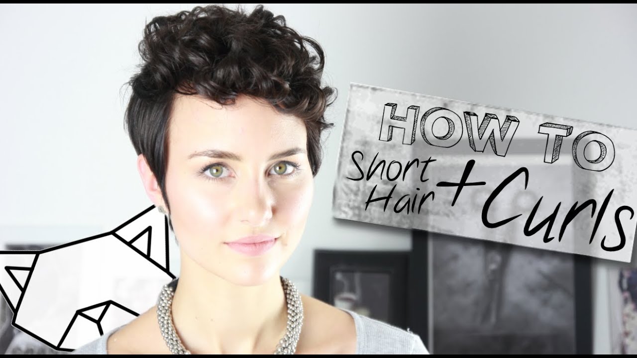 How To | Short Hair & Curls