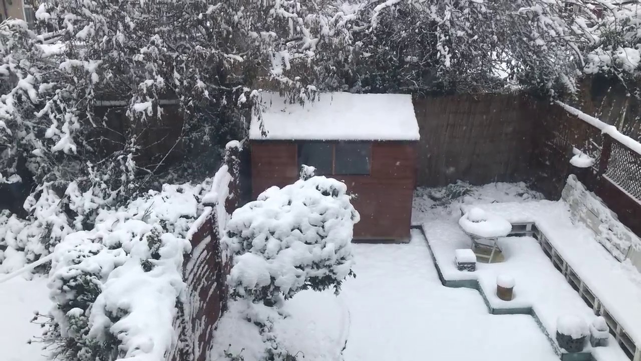 A snowy Sunday morning Longwave listening session in Oxford