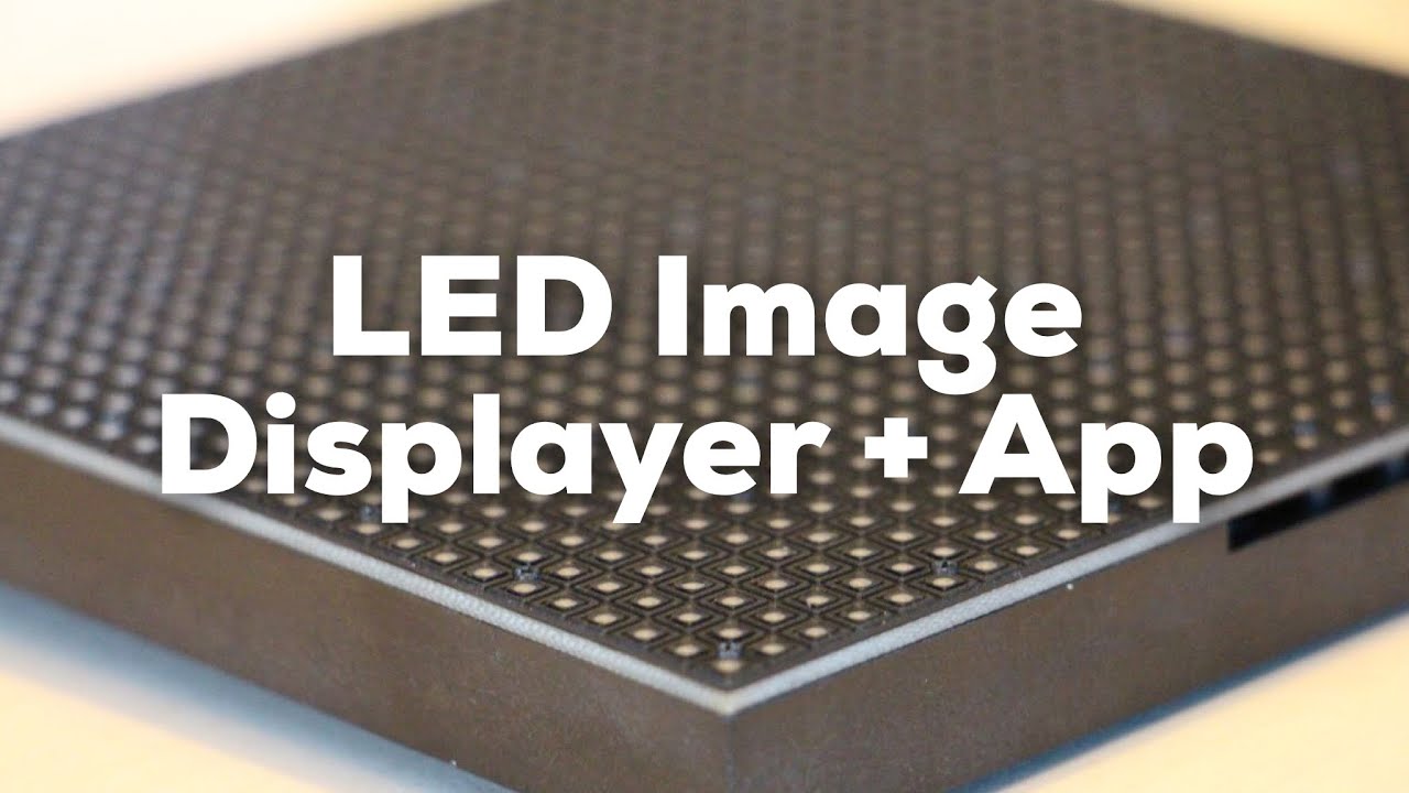 Raspberry Pi LED Image Displayer